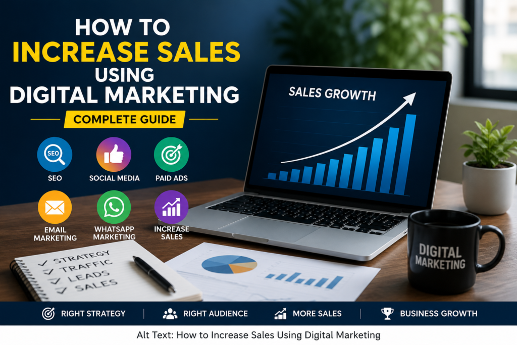 How to Increase Sales Using Digital Marketing