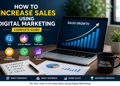 How to Increase Sales Using Digital Marketing